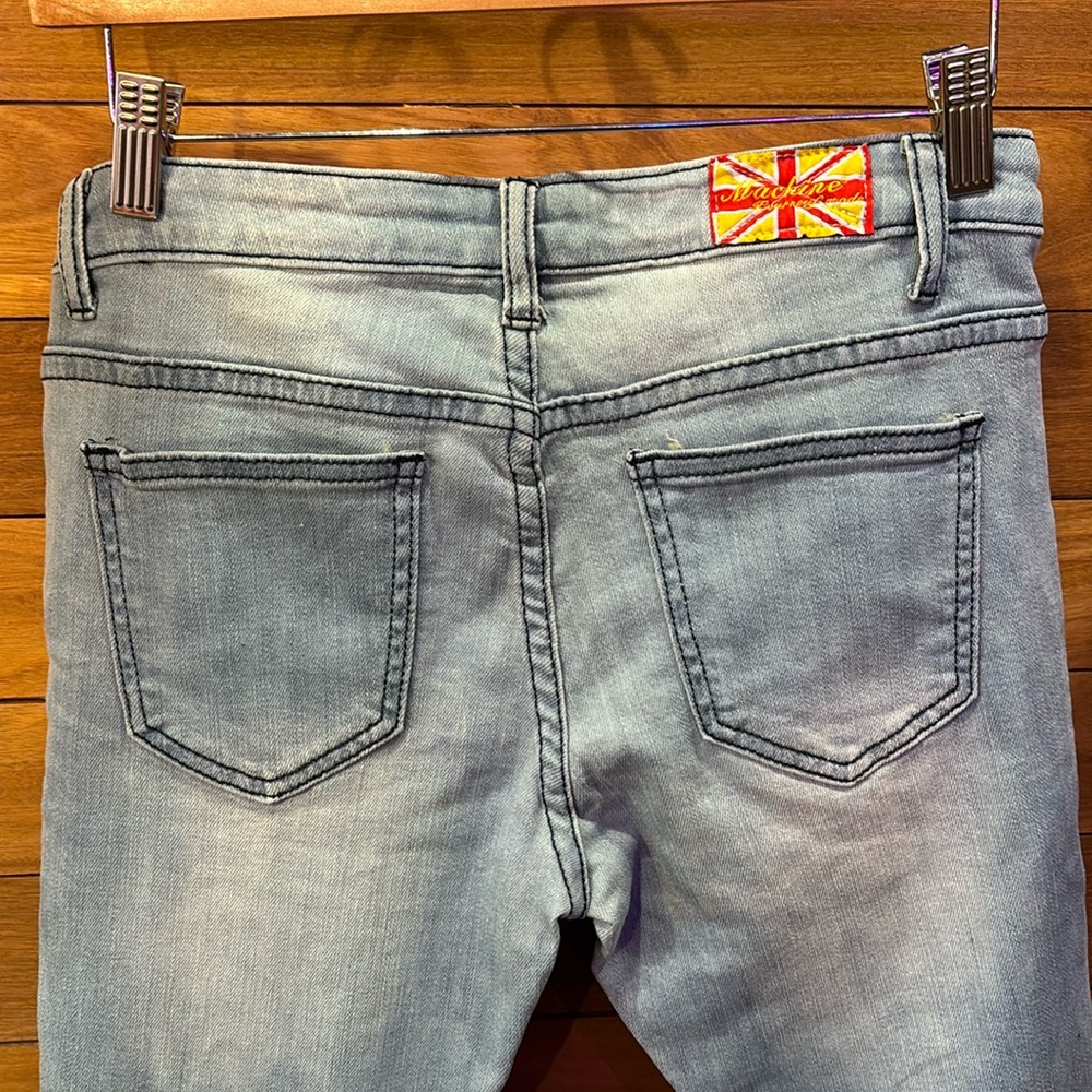 Machine Light Wash Jeans